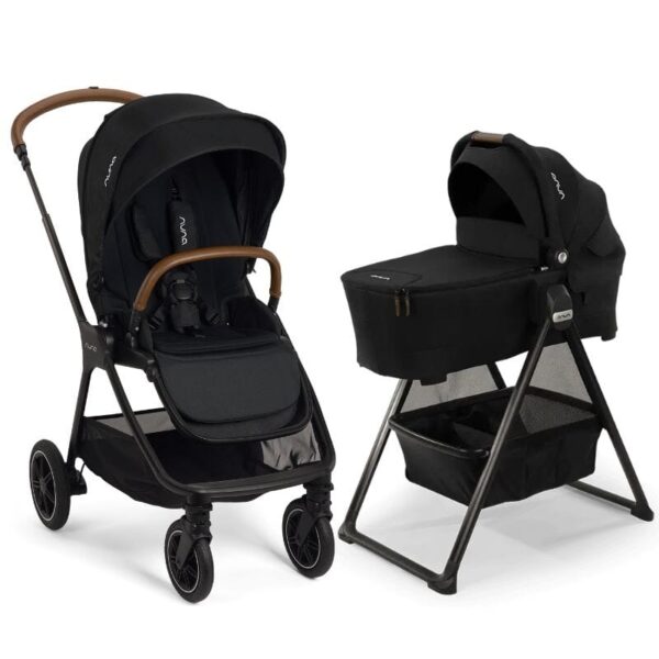 Nuna TRIV Next Stroller and LYTL Bassinet + Stand Bundle