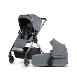 Silver Cross Dune Stroller and Compact Bassinet Bundle