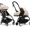 Stokke YOYO Complete Bundle: Stroller Frame, 0+ Newborn Pack and 6+ Color Pack - Bonpoint Beige Collection